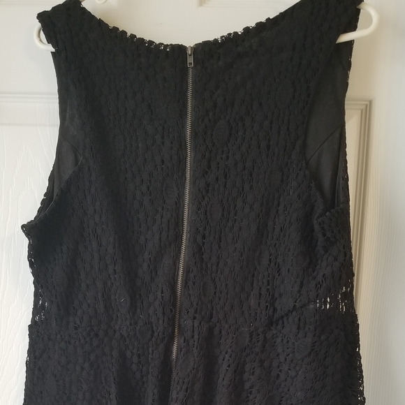 Xhilaration Black Lace overlay Dress Size XXL - Picture 2 of 5